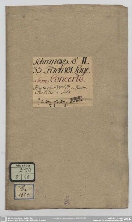 Concertos. Excerpts - Mus.2470-O-18 : fl, orch - G; QV QV 5: 169