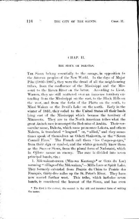THE SIOUX OR DAKOTAS