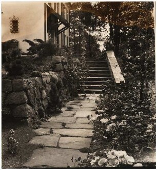Garten Suidter, Luzern: Treppe