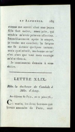Lettre XLIX.
