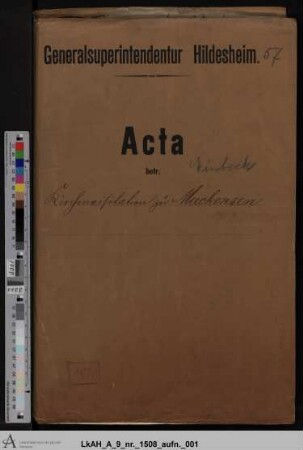 Mackensen: Visitationsakten