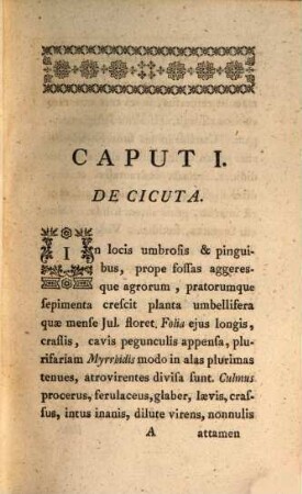 Antonii Störck, Sacrae, Caes. Reg. Apost. Majestatis Consiliarii Aulici, ... Libellus, Quo Demonstratur Cicutam Non Solum Usu Interno Tutissime Exhiberi : Sed Et Esse Simul Remedium Valde Utile In Multis Morbis, Qui Hucusque Curatu Impossibiles Dicebantur, [1]