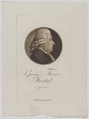 Bildnis des Georg Theodor Strobel