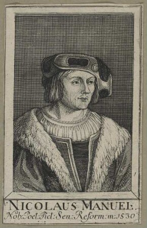 Bildnis des Niklaus Manuel