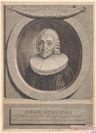 Adam Stellwag, Schaffer bei St. Lorenz; geb. 6. April 1700; gest. 30. August 1774