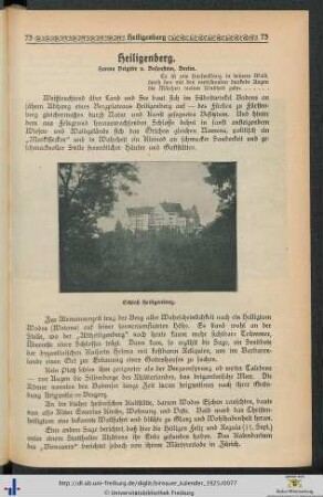 Heiligenberg.