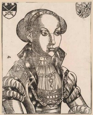 Bildnis Sibylla von Cleve, Kurfürstin von Sachsen