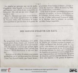 Des moyens d'élever les eaux