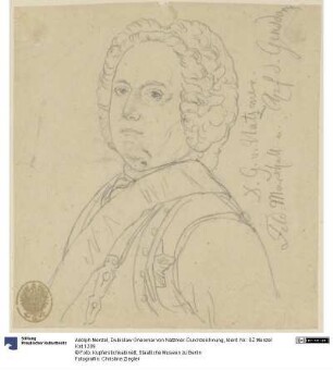 Dubislaw Gneomar von Natzmer. Durchzeichnung