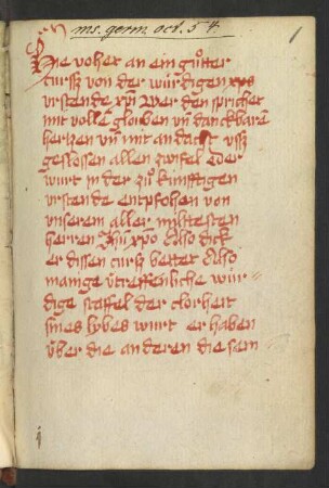 Cursus von der Auferstehung Christi
