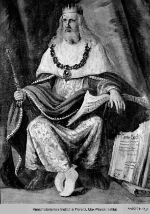 Ausmalung des Presbyteriums : König Salomon