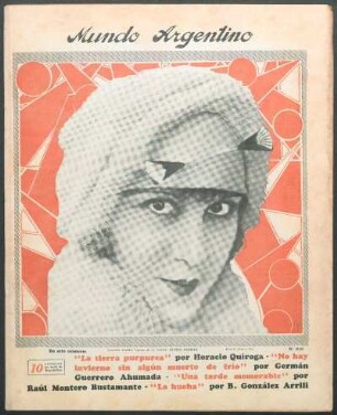 Nuestras grandes figuras de la revista: Gloria Guzmán [Fotografía]