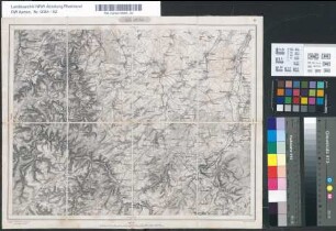 Zülpich, topographische Karte, Generalstabskarte 47