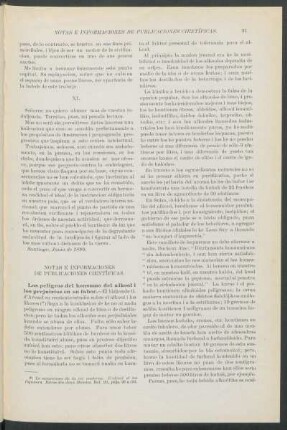 Notas e publicaciones de publicaciones científicas