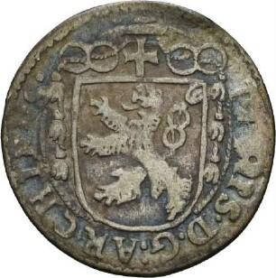 Halbbatzen des Erzbischofs Paris Graf von Lodron von Salzburg , 1625