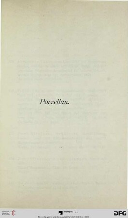 Porzellan (Nr. 473-552)