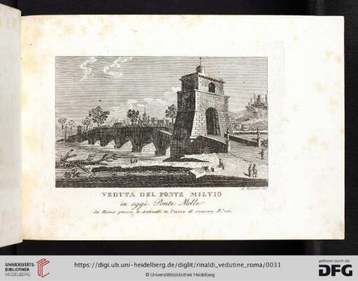 Veduta del Ponte Milvio