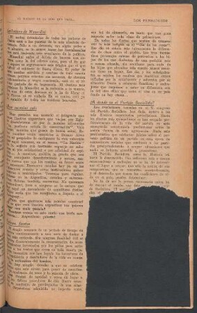 ¿A dónde va el Partido Socialista? [incompleto]