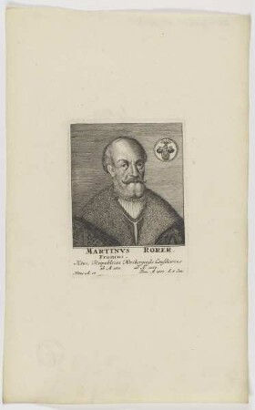 Bildnis des Martinvs Rorer