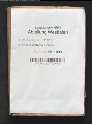Protokolle des geistlichen Gerichts (Protocollum judicii ecclesiastici) (mit Namensregister)
