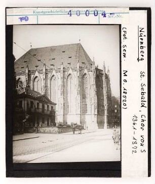 Nürnberg: St. Sebald, Chor von Süden