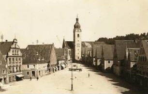 Schwandorf, Marktplatz : Schwandorf (Oberpfalz). Marktplatz