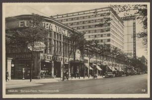 Ansichtskarte Europa-Haus, Stresemannstraße 92-102