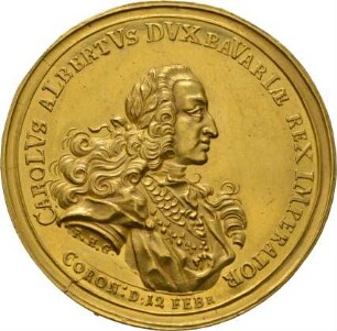 Medaille, 10 Dukaten, 1742
