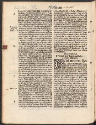 Incipit liber Iudicum: quem hebraei Sophtim appellant.