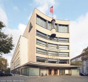 Haus des Deutschen Metallarbeiter-Verbandes; Berlin, Friedrichshain-Kreuzberg