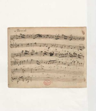 Menuette; cemb; d-Moll; BWV Anh. II 132