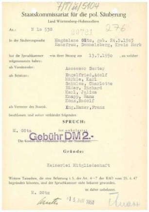 Götz, Magdalena