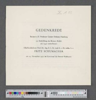 Gedenkrede