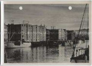 Trondheim, Speicher am Hafen