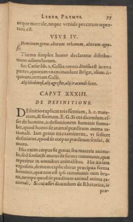 Caput XXXIII.