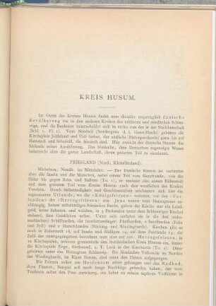 Kreis Husum.