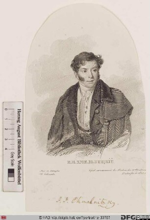 Bildnis Nikolaj Iwanowitsch (?) Chmelnizkij