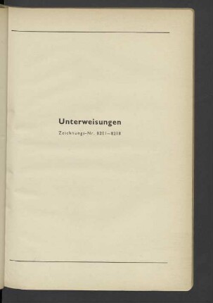 Unterweisungen