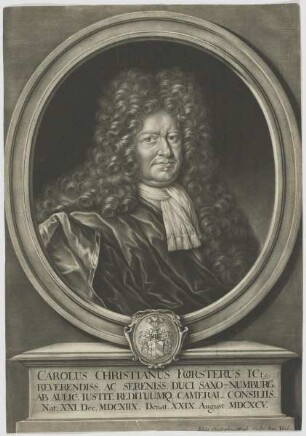 Bildnis des Carolus Christianus Foersterus