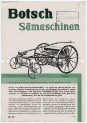 Sämaschinen