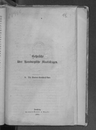 2: Die Bundes-Ausschuß-Note
