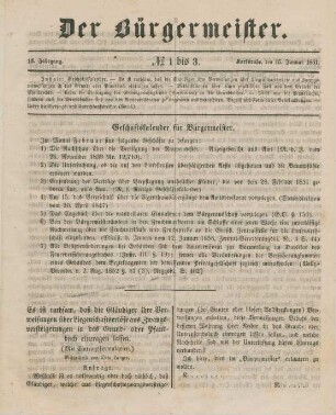 15. Januar-15. Dezember = No. 1/3-35/36