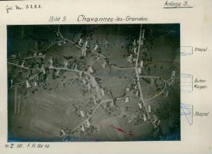 Foto von Chavannes-les-Grandes (Luftbild)