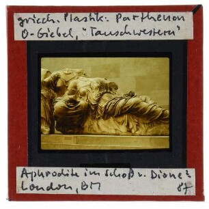 Plastiken der Aphrodite und des Dione, Parthenon, Ostgiebel
