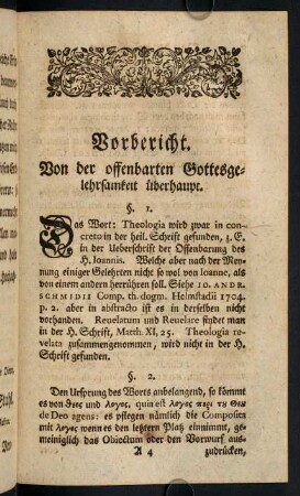 7-14, Vorbericht.