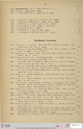 Berühmte Personen (Nr. 3816 - 4119)