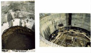 Maustobelviadukt Schacht für Pfeiler 3