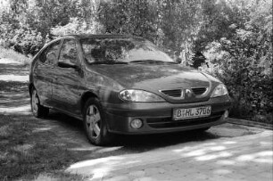 Ostrava-Radvanice : In Ostrava-Radvanice, Tesinská mit meinem Renault Megane