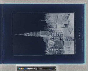 Hamburg : St. Catharinen-Kirche, von Neueburg aus gesehen