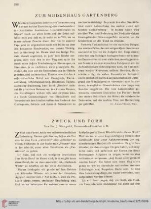 24: Zweck und Form